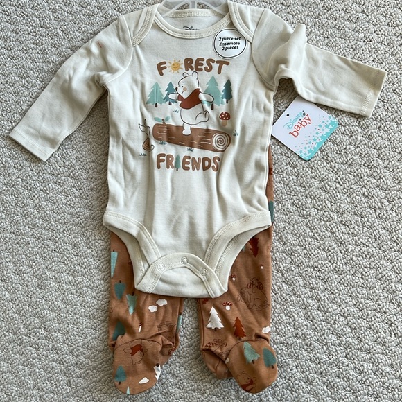 NWT - Disney Pooh and friends set. Size 3-6 months. - Picture 1 of 7